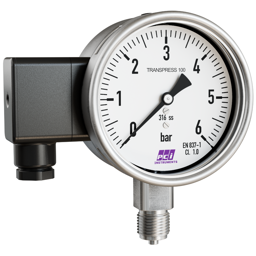 Pressure Gauge with Built-in Pressure Transmitter Pressure Gauge with Built-in Pressure Transmitter