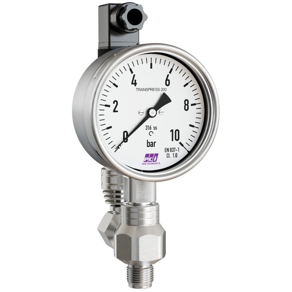 Pressure Gauge with Separate Pressure Transmitter Pressure Gauge with Separate Pressure Transmitter